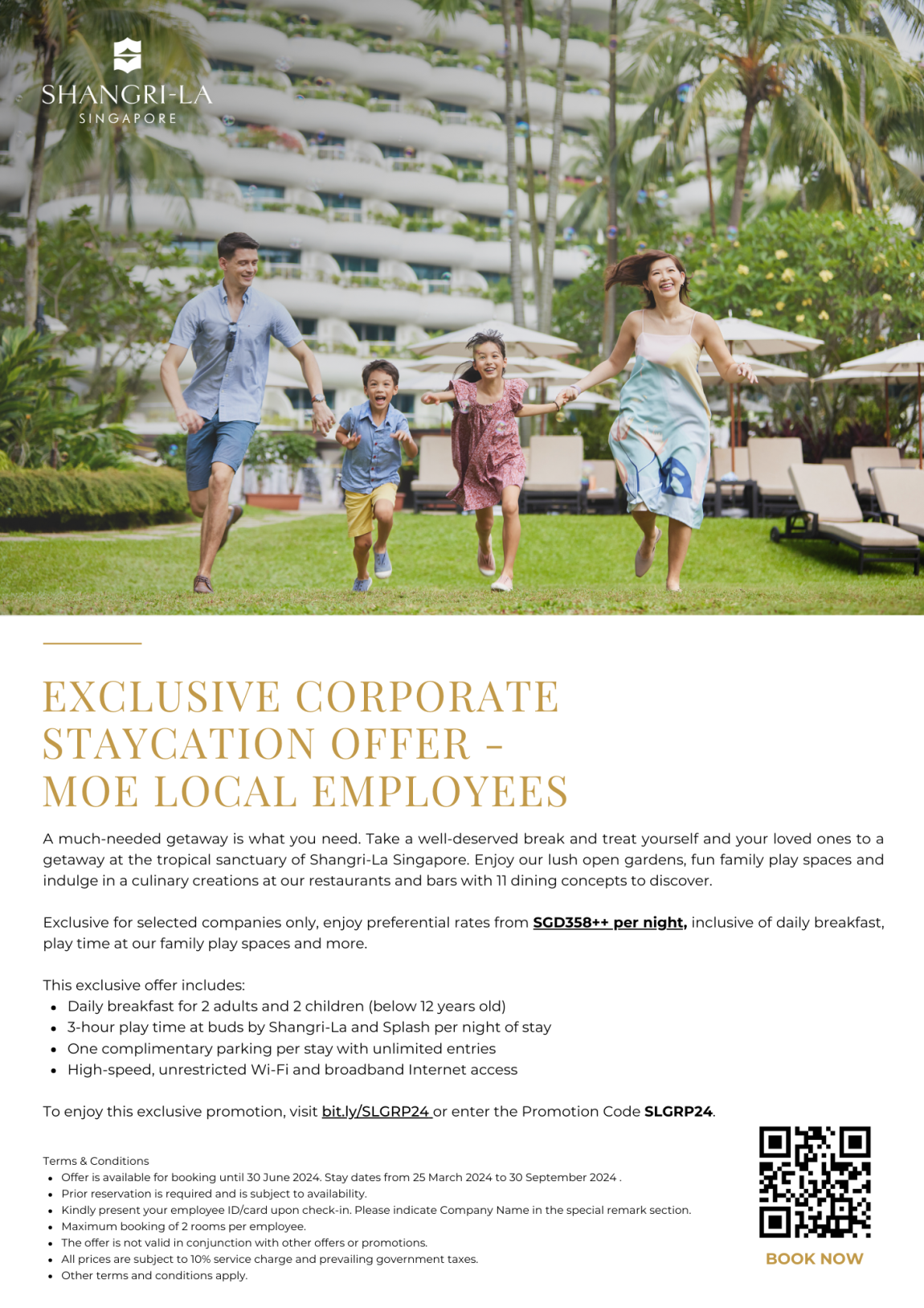 ShangriLa Singapore Staycation Package Ministry of Education Sports